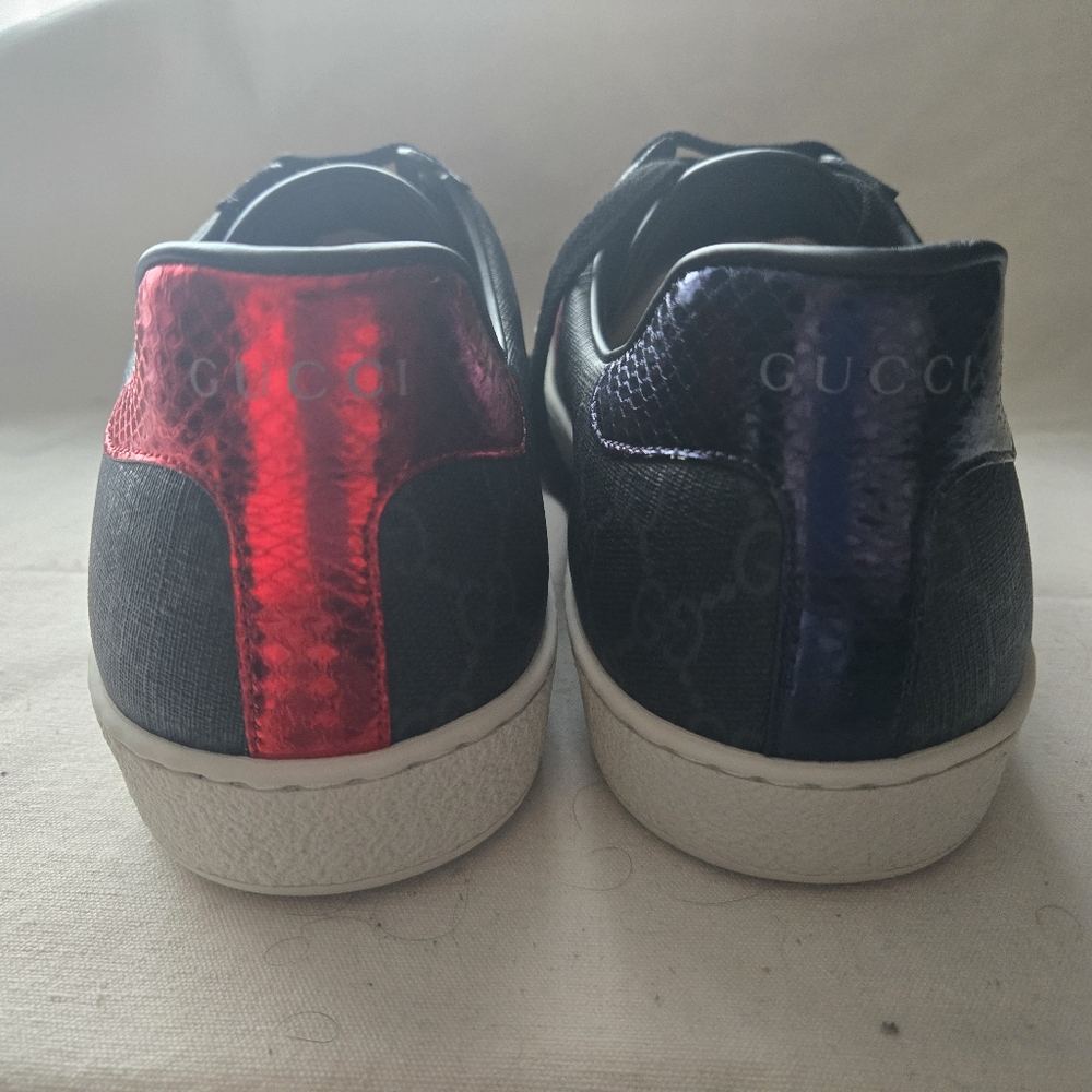Gucci Ace GG Supreme Navy - Picture 2 of 8
